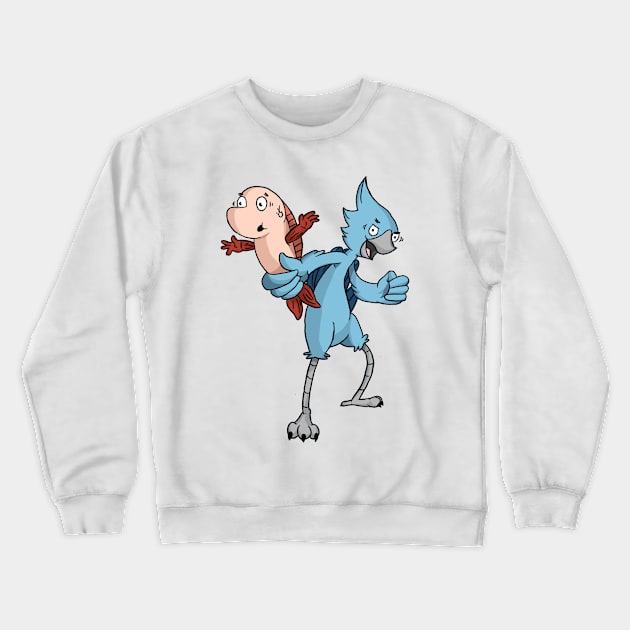 Flip N Sam Crewneck Sweatshirt by TripleSArt